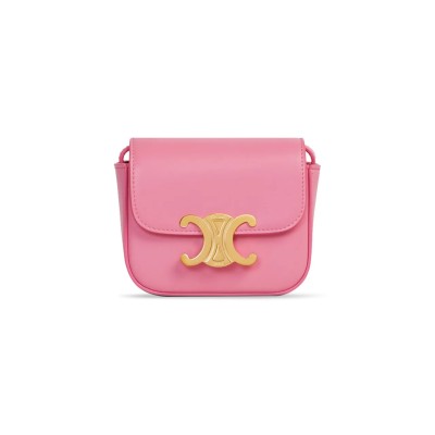 CELINE MINI CLAUDE IN SHINY CALFSKIN 10I513DPV.25FO (11*8*4cm)